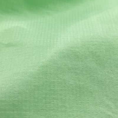 100% nylon kledingstof waterdicht 20D plaid 35gm zonnebeschermingspak met spatsbestendige stof