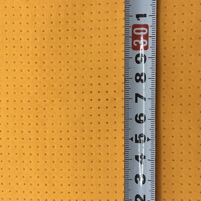 100% polyester 113 gram gepoetste en geperforeerde Twill strandbroek stof