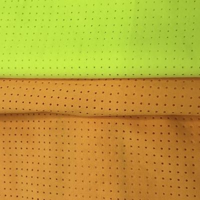 100% polyester 113 gram gepoetste en geperforeerde Twill strandbroek stof