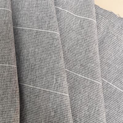 50D polyesterbroek Stof 50D Cation 40D Spandex Cation Horizontale streep Vierzijdige elastische