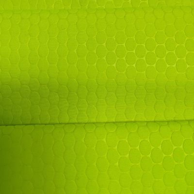 113gm Gepoetste Twill Perzik Huid Fluorescerende Kleur 3D Geprinte Strandbroek Stof