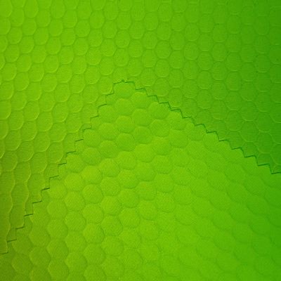 113gm Gepoetste Twill Perzik Huid Fluorescerende Kleur 3D Geprinte Strandbroek Stof