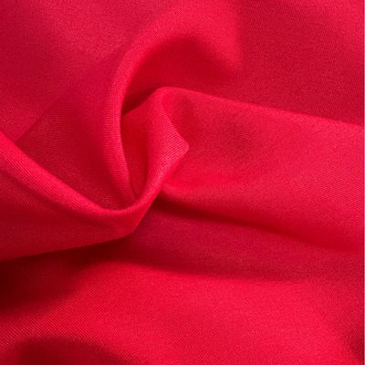 113gsm75D * 150D Waterdicht Gepoetste Twill Perzik Huid Fluweel Rode Strandbroek Stof