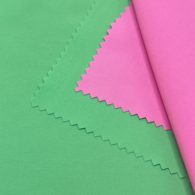 Recycled 92 Nylon 8 Spandex Stof Plain Weave Vierzijdig Elastiek Strandbroek Stof