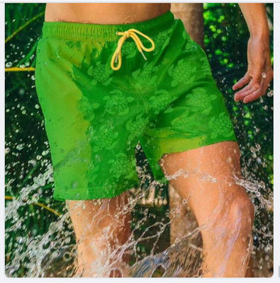100% polyester suede perzikleerstof voor bloemenstrandbroek