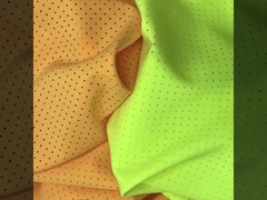 90% polyester 8% spandex elastisch buitenstof 178 gsm diamant gemodelleerd parelpunten vierzijdig
